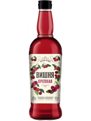 Вино Красна Ягода Вишня Крепкая 0.5 л