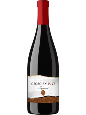 Вино Georgian Love Saperavi Qvevri 2021, 0.75 л