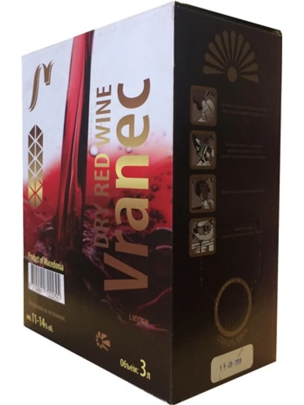 Tikves, Vranec, bag-in-box