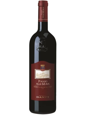 Вино Castello Banfi, Poggio alle Mura Rosso di Montalcino DOC 2021, 0.75 л