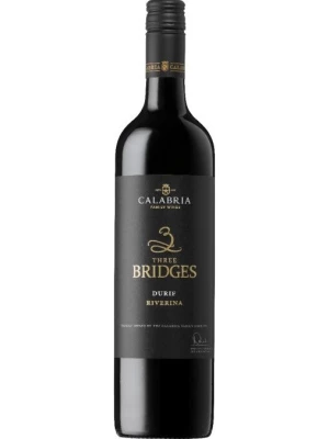 Вино Calabria, Three Bridges Durif 2019, 0.75 л