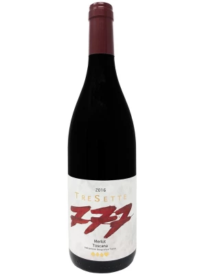 Вино Riecine, TreSette Merlot, Toscana IGT 2016, 0.75 л