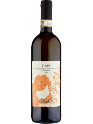 Вино La Ghibellina, Santo Bertelli Gavi DOCG del Comune di Gavi 2022, 0.75 л
