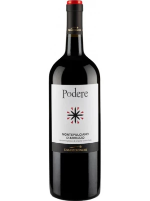 Вино Umani Ronchi, Podere Montepulciano d'Abruzzo 2018, 1.5 л
