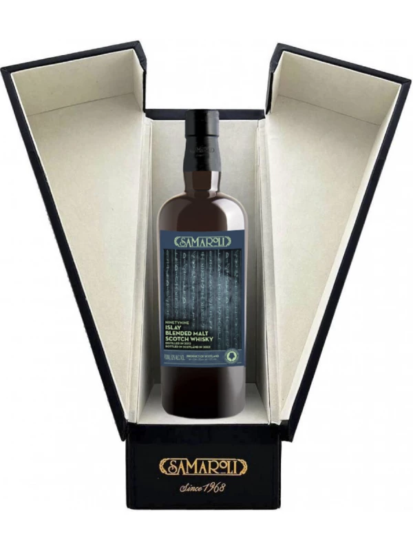 Samaroli, Ninetynine Islay Blended Malt, leather gift box