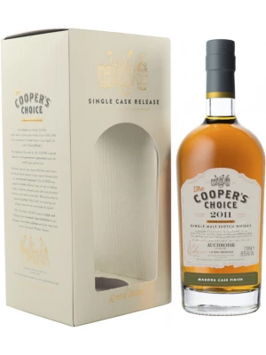 Виски The Cooper's Choice Auchroisk Single Malt Madeira Cask Finish, gift box 2011 0.7 л