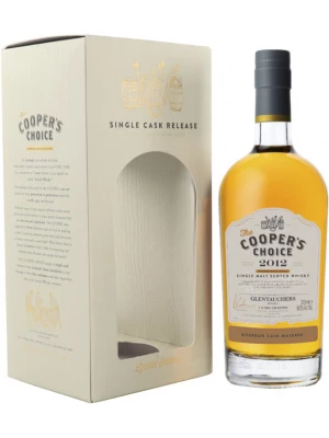 Виски The Cooper's Choice Glentauchers Single Malt Bourbon Cask Matured, gift box 2012 0.7 л