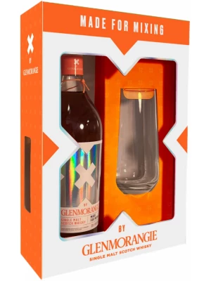 Виски X by Glenmorangie, gift box with glass 0.75 л