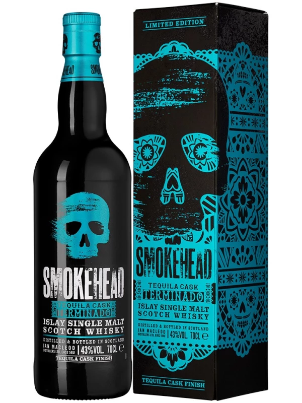 Smokehead Tequila Cask Terminado, gift box