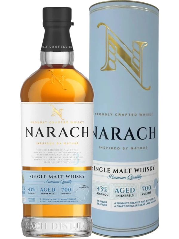 Narach Single Malt, in tube