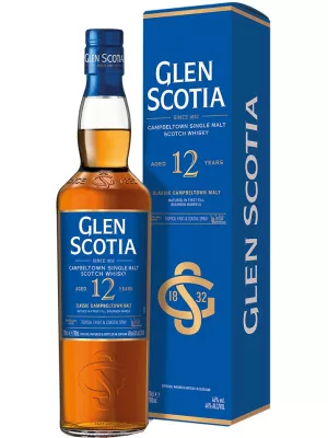 Виски Glen Scotia 12 years old, gift box 0.7 л