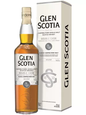 Виски Glen Scotia Bordeaux Red Wine Cask Finish, gift box 0.7 л