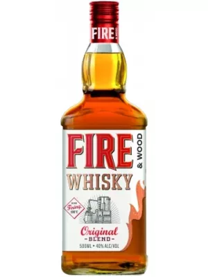 Виски Fire & Wood Blended 0.7 л