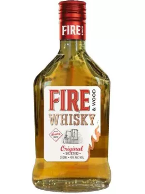 Виски Fire & Wood Blended 0.25 л