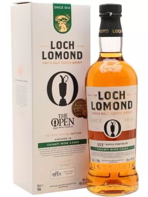 Виски Loch Lomond, The Open Chianti Wine Casks, gift box 0.7 л