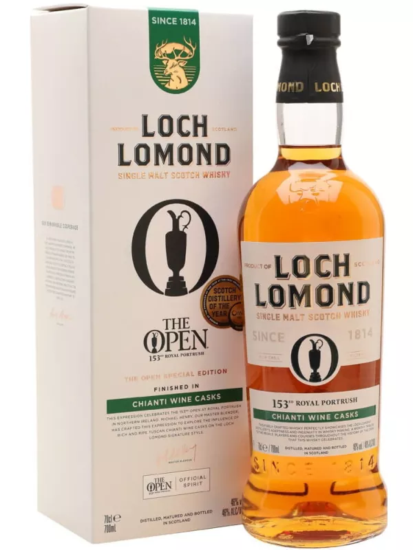 Loch Lomond, The Open Chianti Wine Casks, gift box
