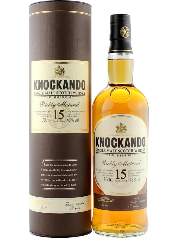 Knockando 15 Years Old, Richly Matured, in tube