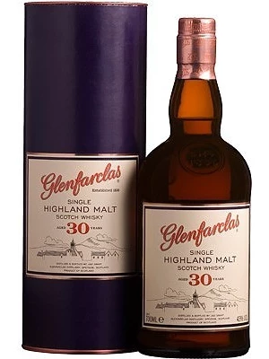 Виски Glenfarclas 30 years, In Tube 0.7 л