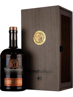 Виски Bunnahabhain Aged 40 years, Limited Edition, wooden box 0.7 л