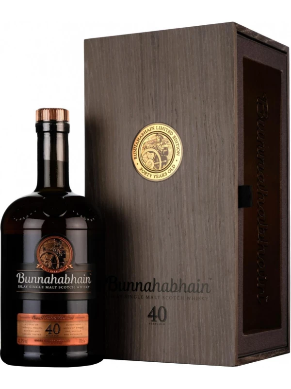 Bunnahabhain Aged 40 years, Limited Edition, wooden box