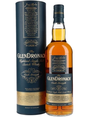 Виски Glendronach Cask Strength (Batch 8), in tube 0.7 л