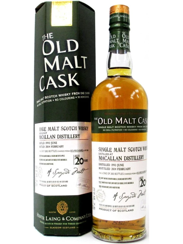 Douglas Laing, Old Malt Cask Macallan 20 Years Old, 1993, gift box