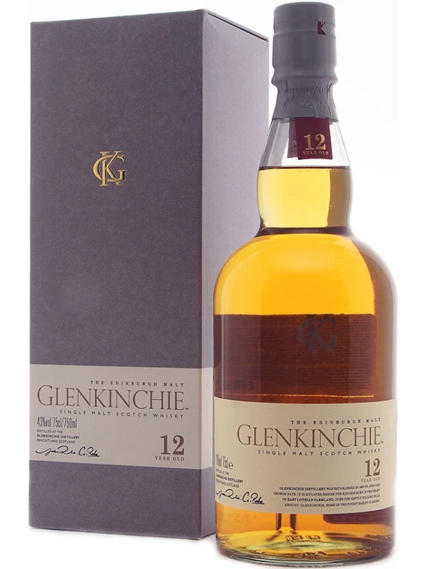 Glenkinchie Malt 12 years old, with box