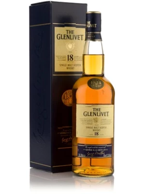 Виски The Glenlivet 18 years, with box 1 л