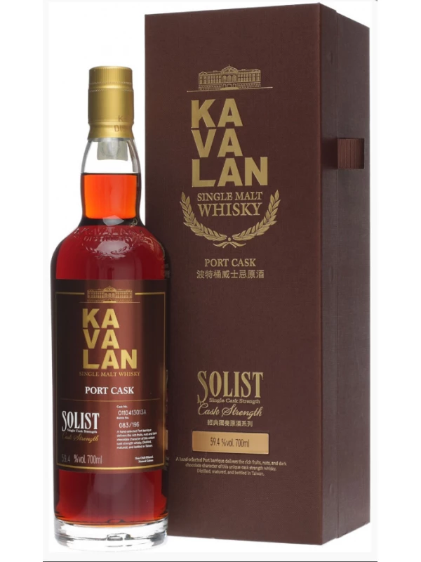 Kavalan, Solist Port Cask (59,4%), gift box