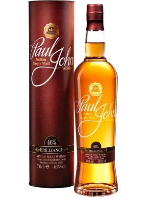 Виски Paul John Brilliance, in tube 0.7 л