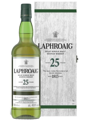 Виски Laphroaig Malt 25 years old (49.8%), with box 0.7 л