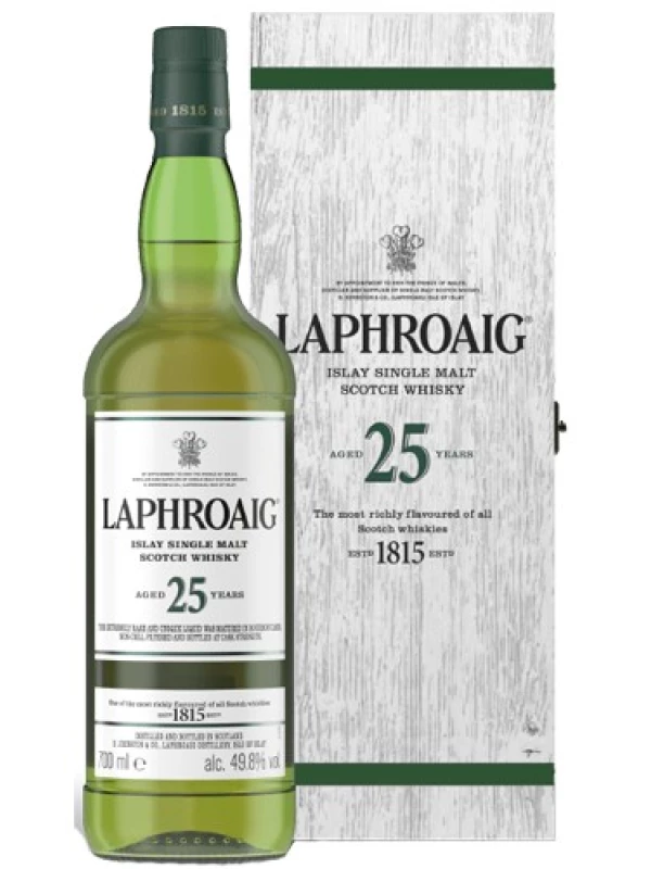 Laphroaig Malt 25 years old (49.8%), with box