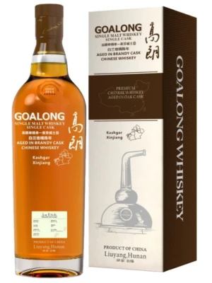 Виски Goalong Brandy Cask Kashgar, gift box 0.7 л