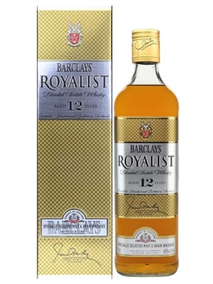 Виски Barclays Royalist 12 Years, gift box 0.7 л