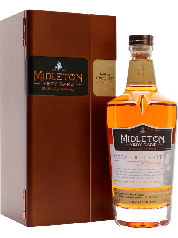 Midleton Barry Crockett Legacy, wooden box