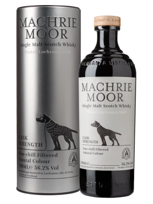 Виски Machrie Moor Cask Strength (56,2%), in tube 0.7 л