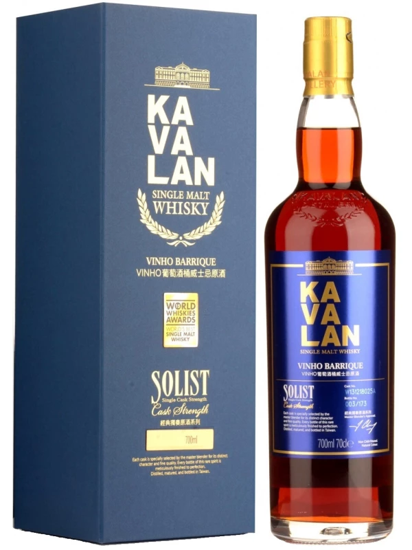 Kavalan, Solist Vinho Barrique (59,4%), gift box