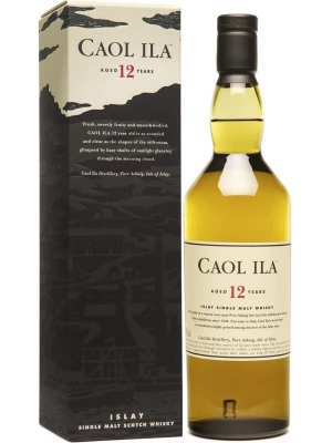 Виски Caol Ila malt 12 years old, with box 0.75 л