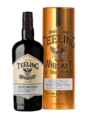 Виски Teeling, Irish Whiskey, in gold tube 0.7 л