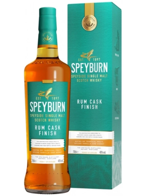 Speyburn Speyside Single Malt Rum Cask Finish, gift box