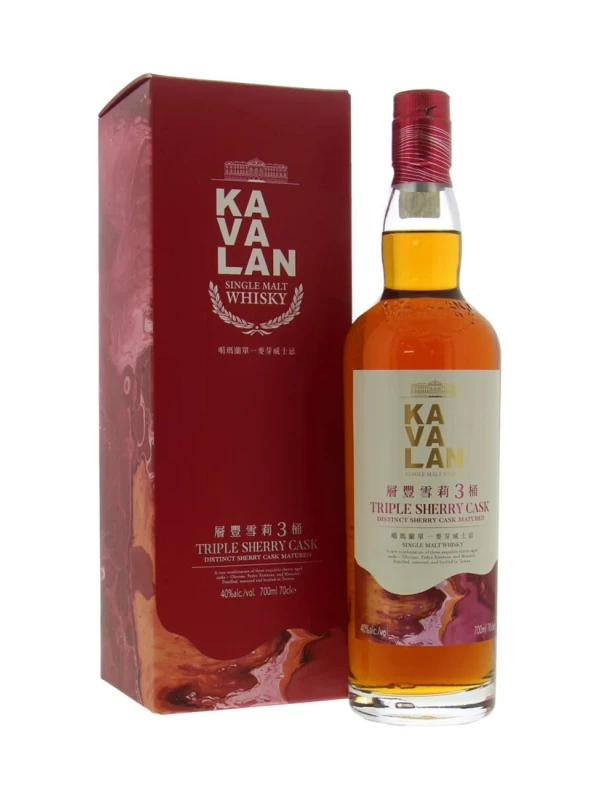 Kavalan Cask Union Series Triple Sherry Cask, gift box