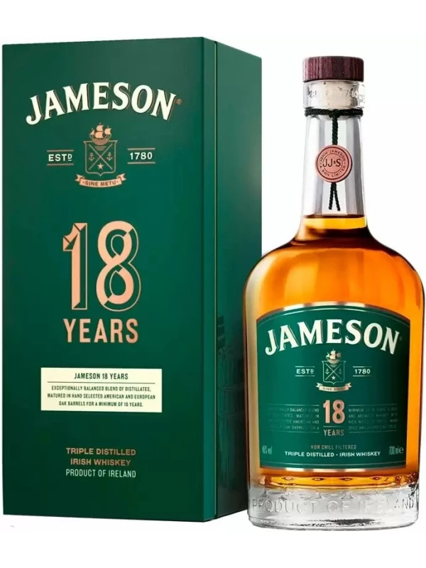 Jameson 18 Years, gift box
