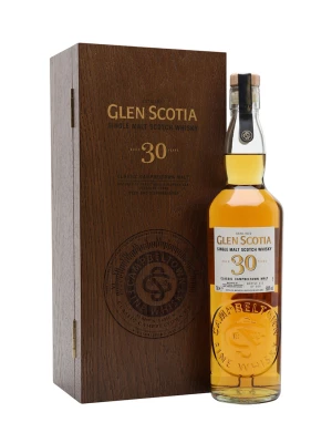 Виски Glen Scotia 30 Years Old, wooden box 0.7 л