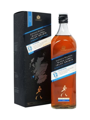 Виски Johnnie Walker Black Label Islay Origin, gift box 0.7 л