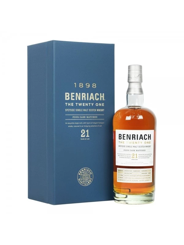 Benriach 21 Years Old, gift box