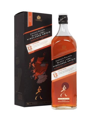 Виски Johnnie Walker Black Highlands Origin, gift box 0.7 л