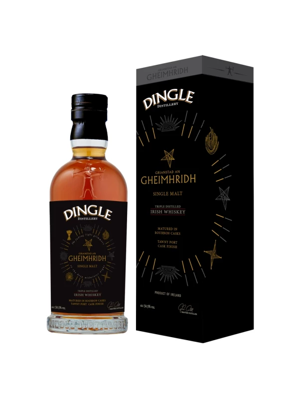 Dingle, Grianstad an Gheimhridh Single Malt 7 Years Old, gift box