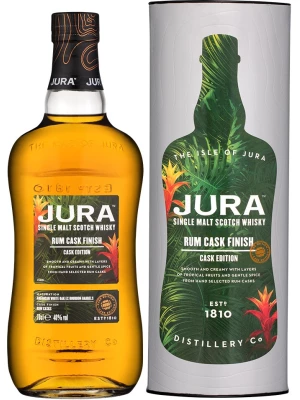 Виски Isle of Jura Rum Cask Finish, in tube 0.7 л
