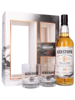 Виски Aerstone Sea Cask, gift box with 2 glasses 0.7 л