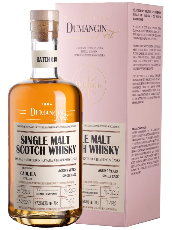 Dumangin J. Fils, Batch 18 Caol Ila Single Malt Scotch Whisky 9 Years Old, gift box